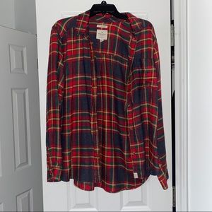 American Eagle Red/Green Flannel